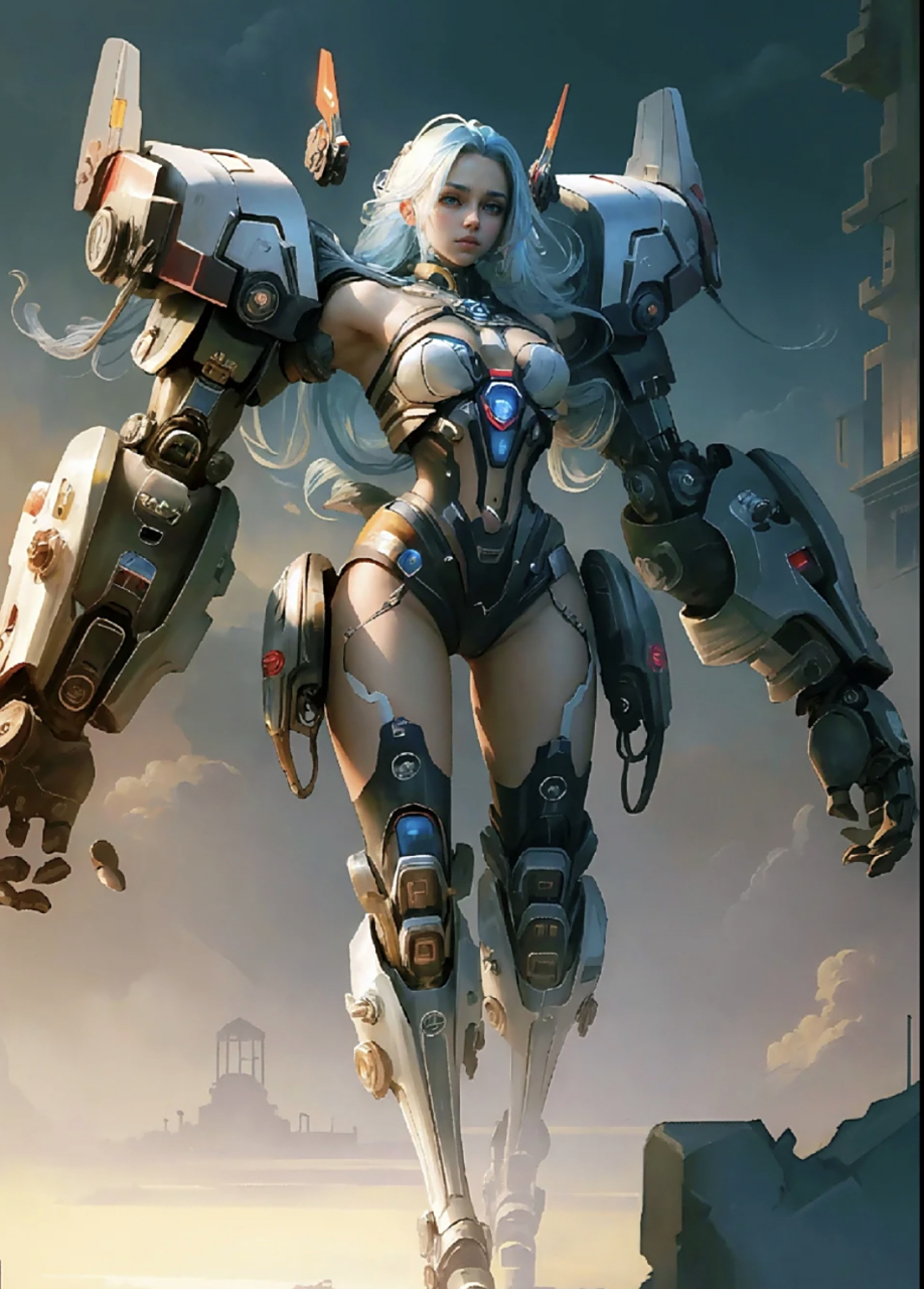巨臂女机甲[期待]#动漫