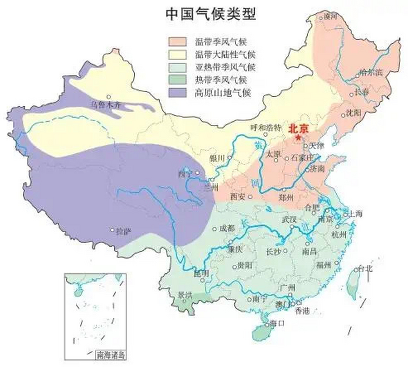 关于中国的气候,你了解多少呢?