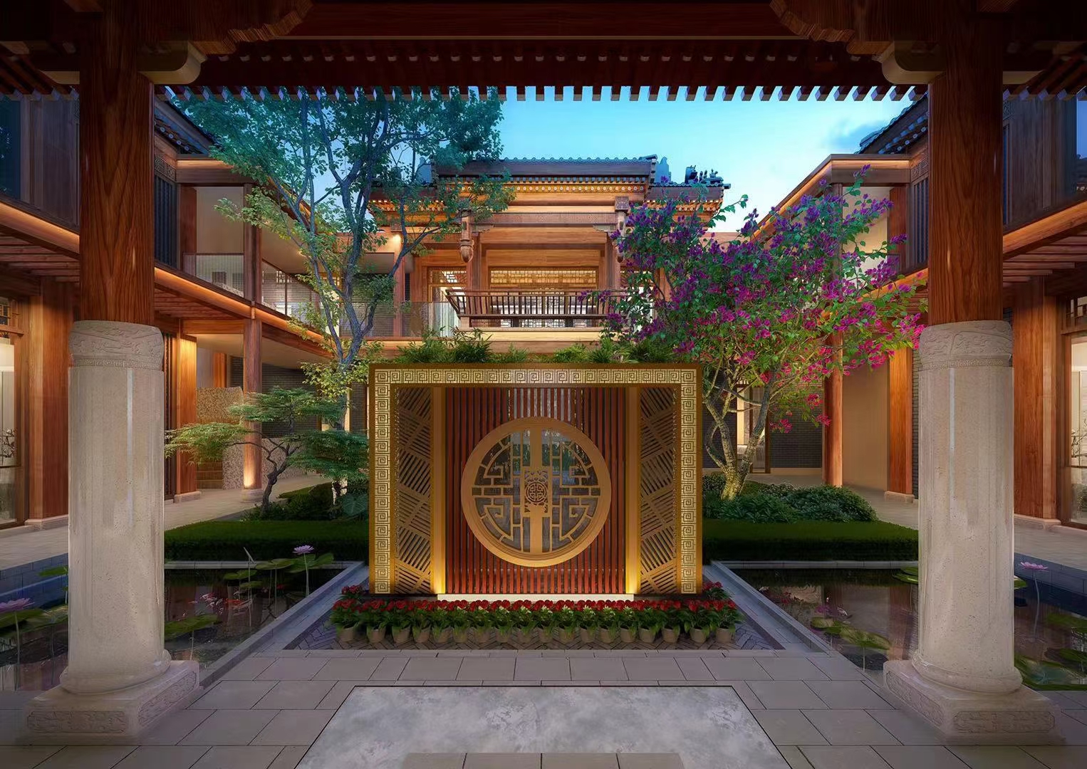 天府新区顶豪中式合院,传世臻品