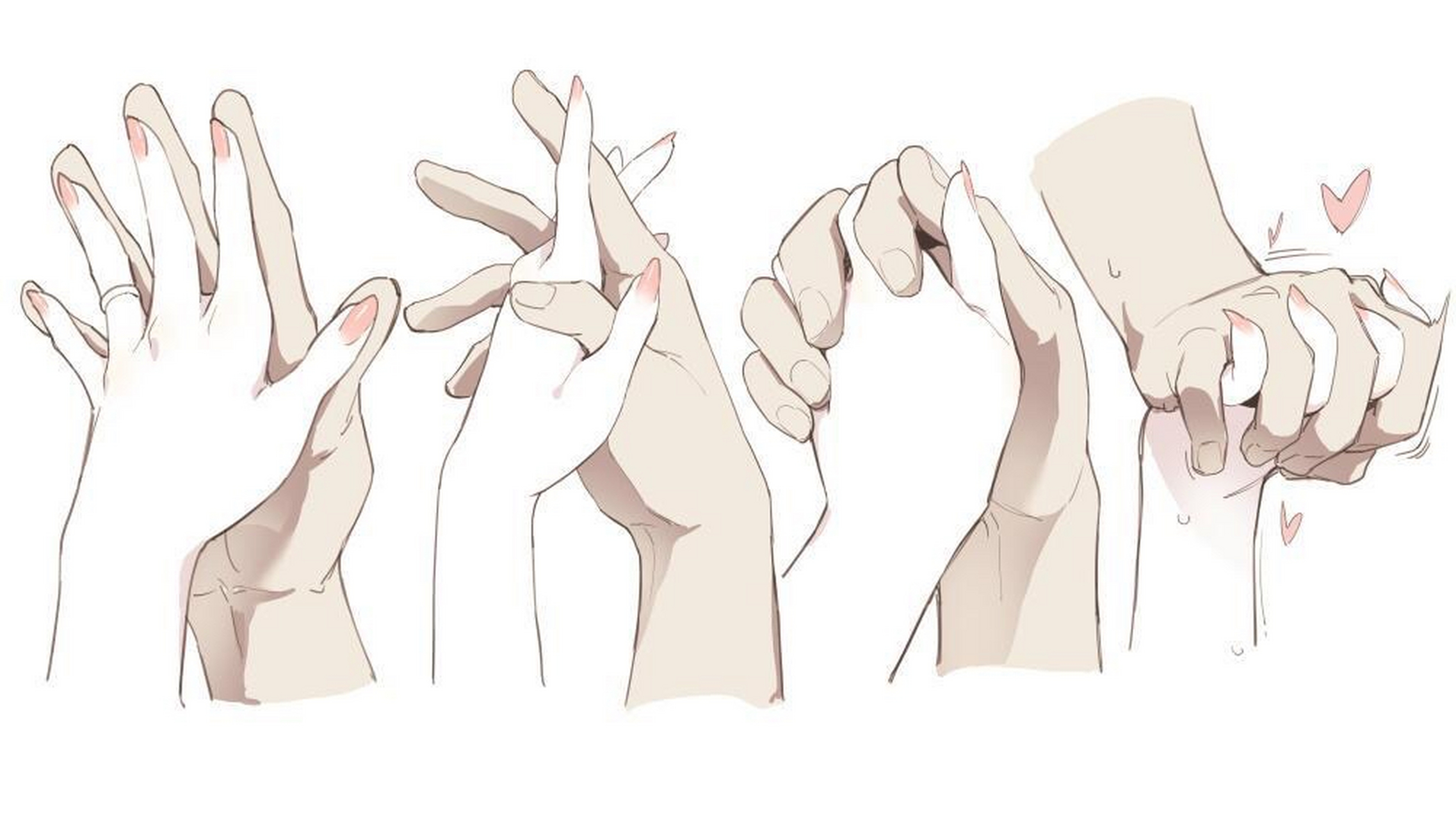 二次元# 故事感十足的手部特写[吃鲸]