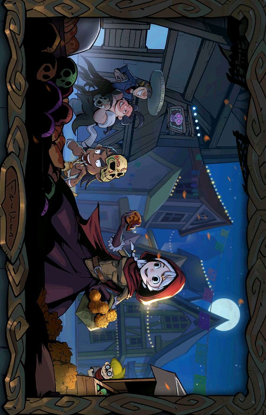 《月圆之夜》拼图展示