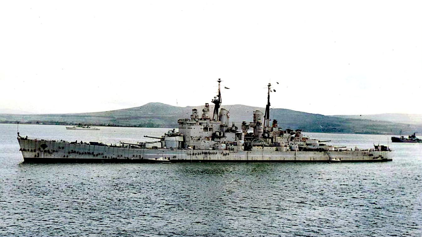 战舰欣赏:英国 前卫号 战列舰