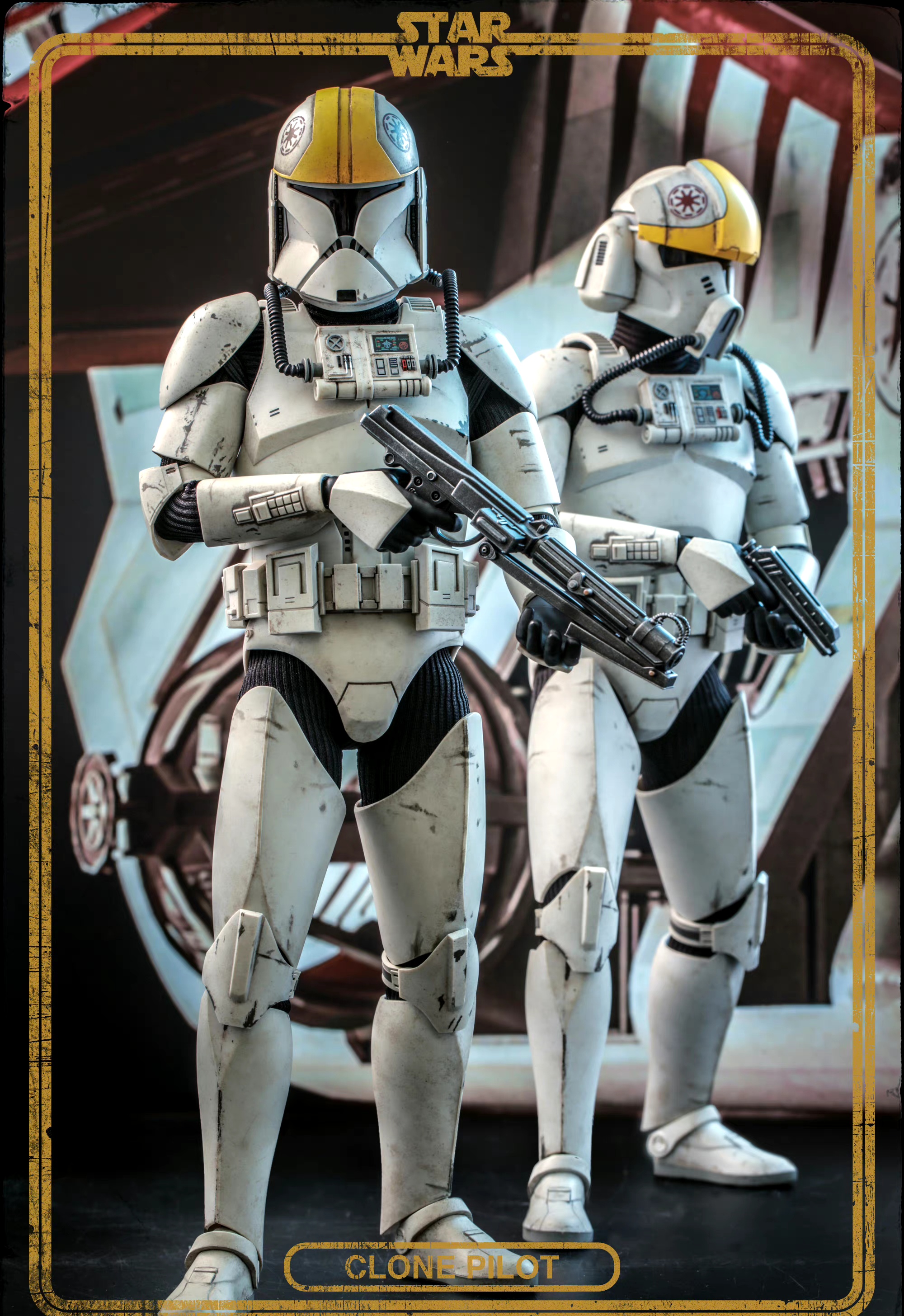 模型欣赏:hot toys 星球大战 克隆人飞行员