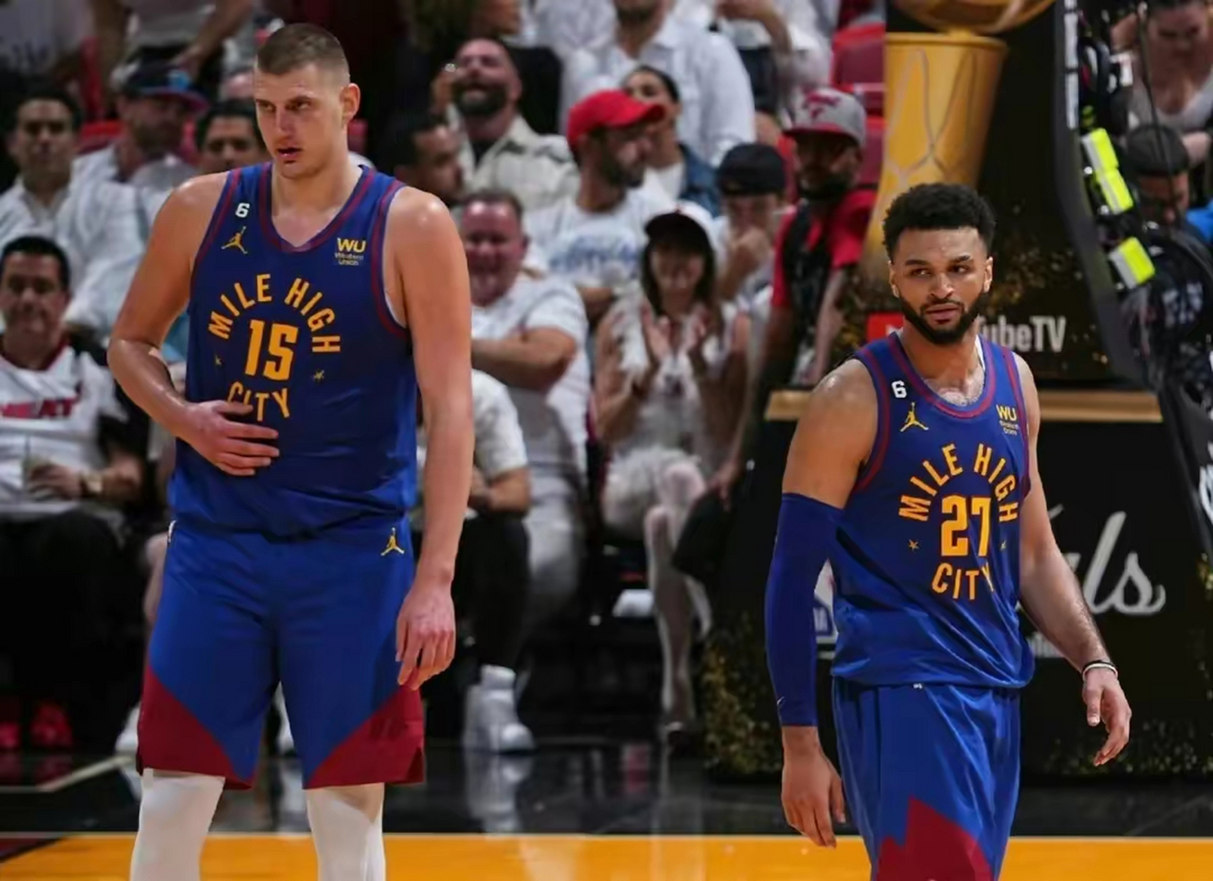 近日,前nba球员迈克-米勒近日在节目中分享了他和掘金队头牌约基奇