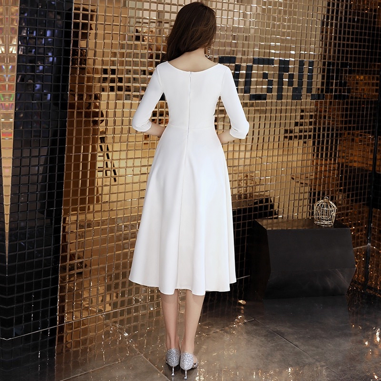 轻奢小众高端礼服连衣裙, 晚宴订婚领证最佳穿搭. #时尚穿搭