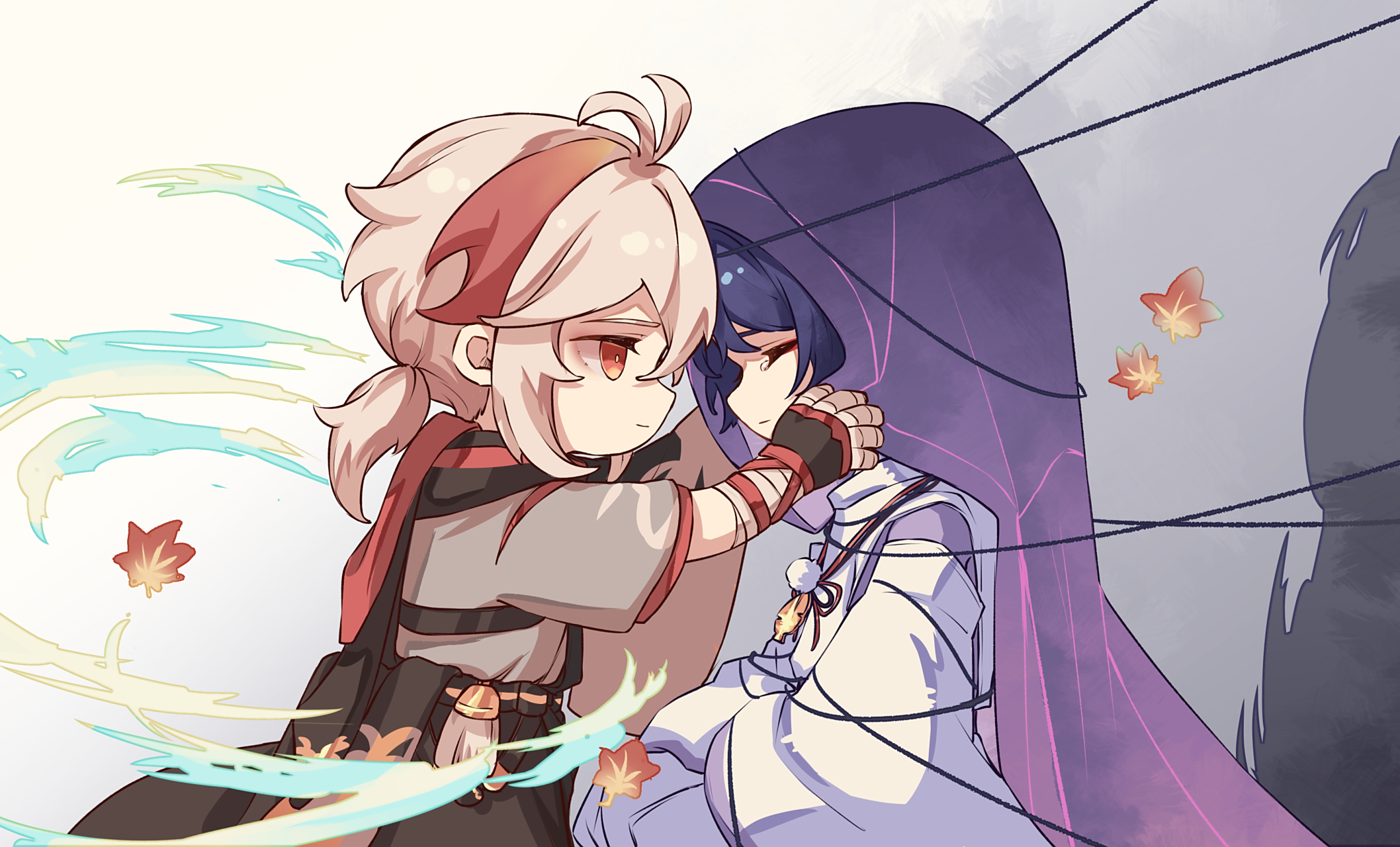 风男散兵和万叶 画师:寺日央