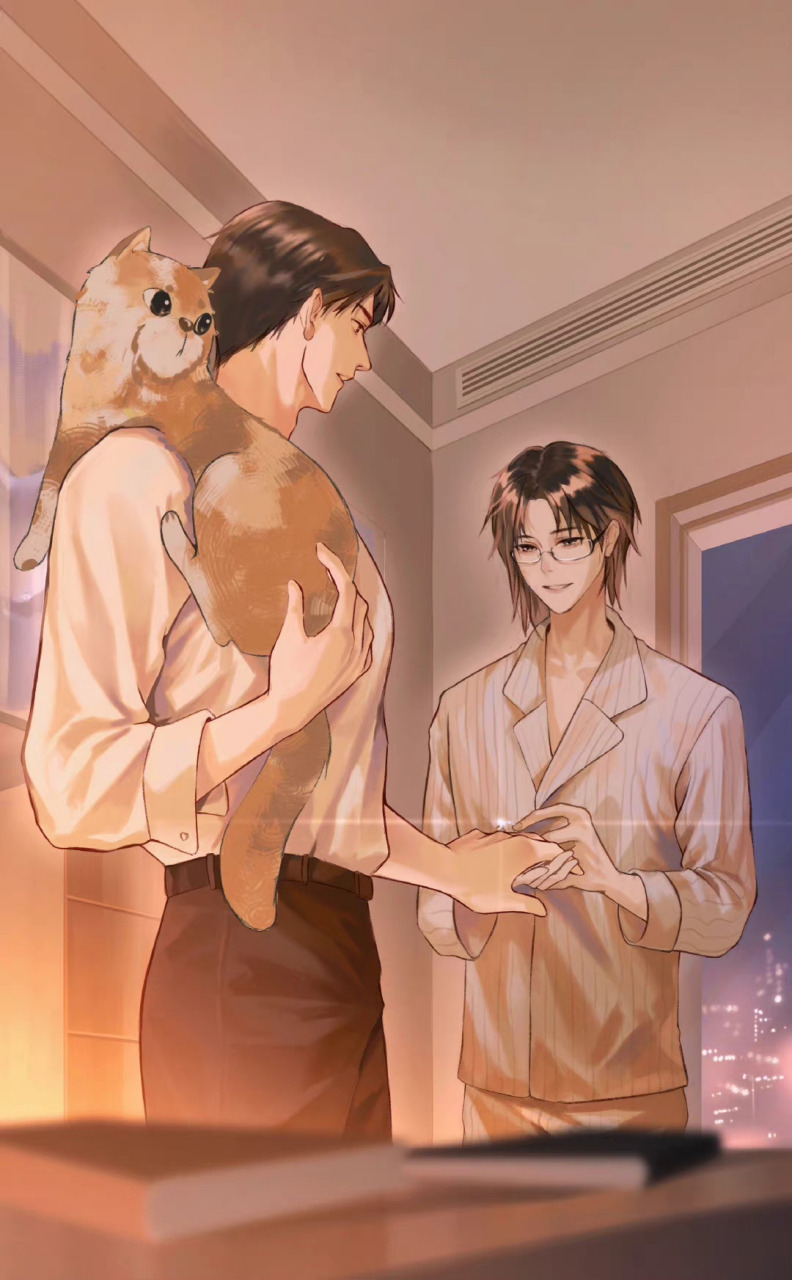 默读# 尺寸肯定是正好的,你愿意戴上嘛?