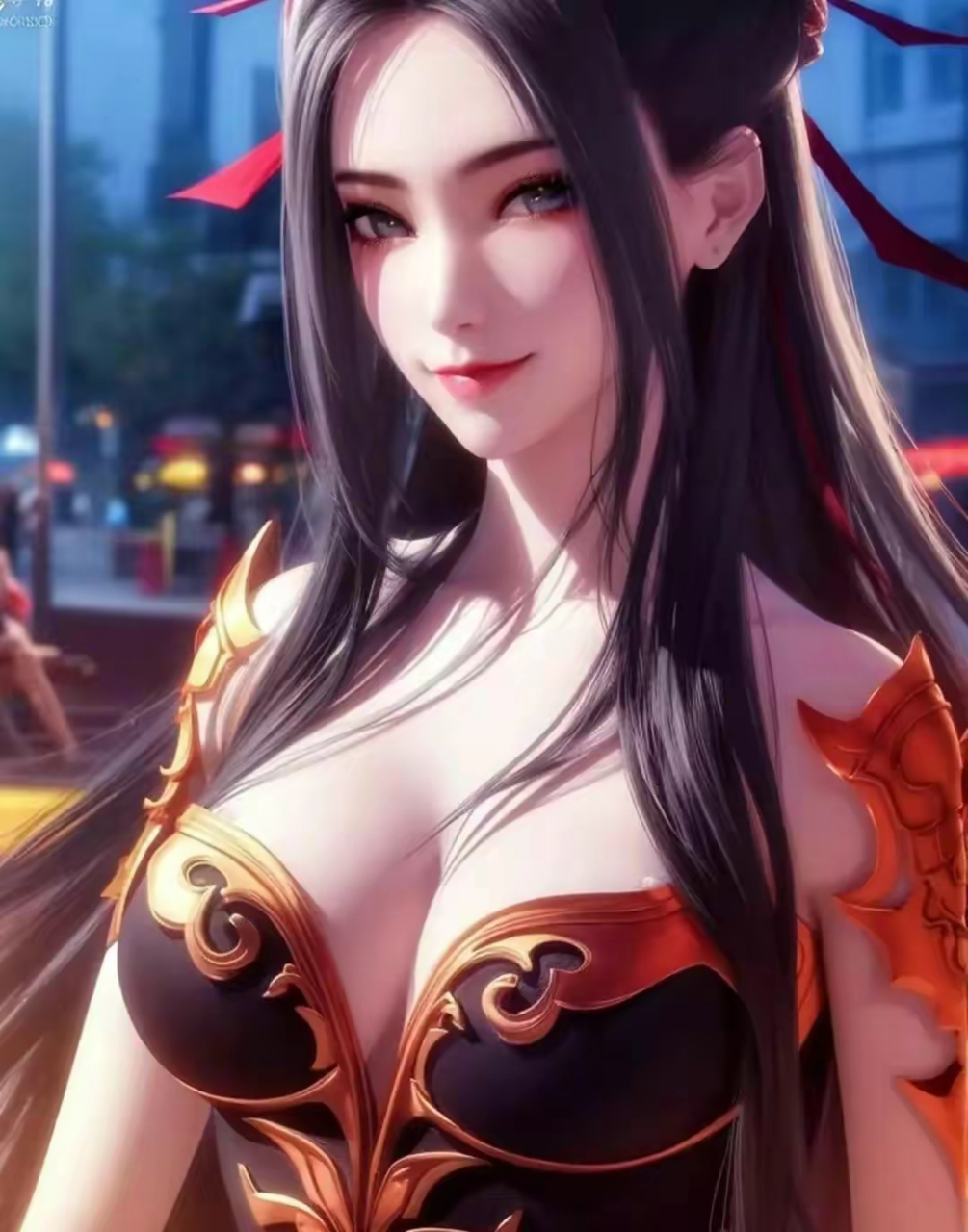 ai美图朱竹清跟焰灵姬很像二