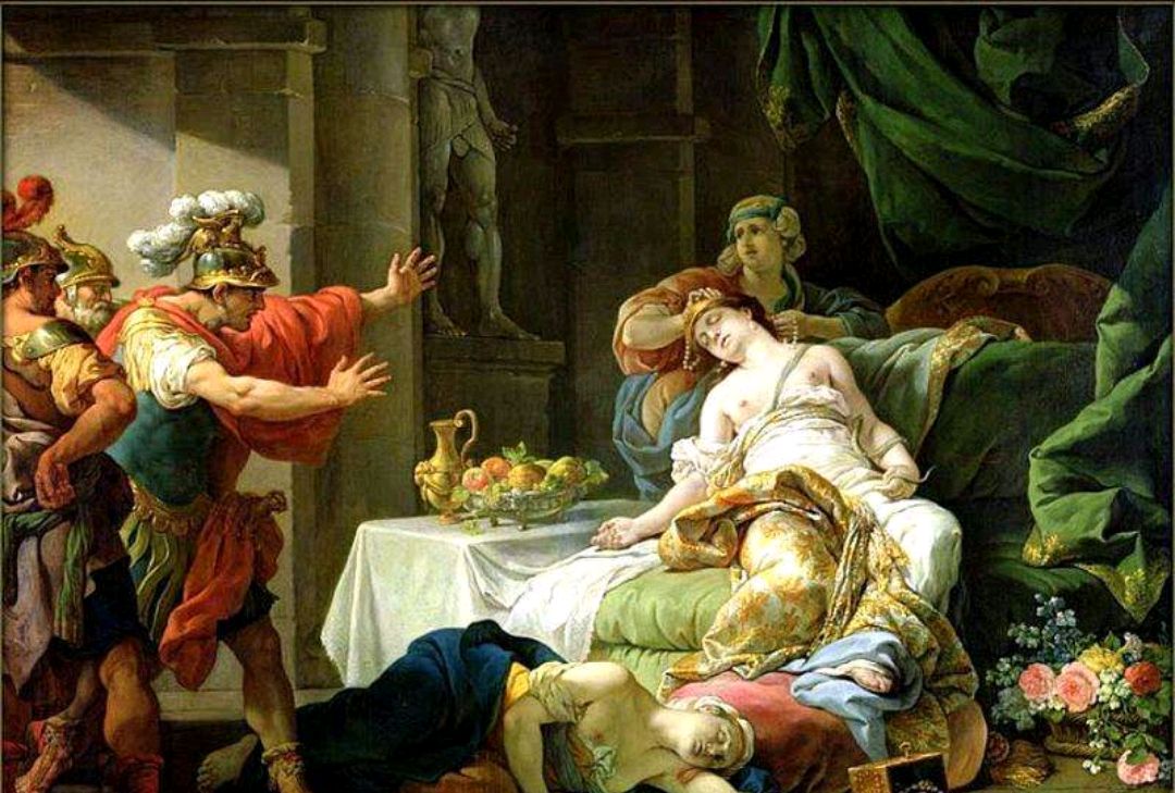 埃及艳后:毒蛇"袭胸"毙命的贪欲女王,真实相貌却很丑?