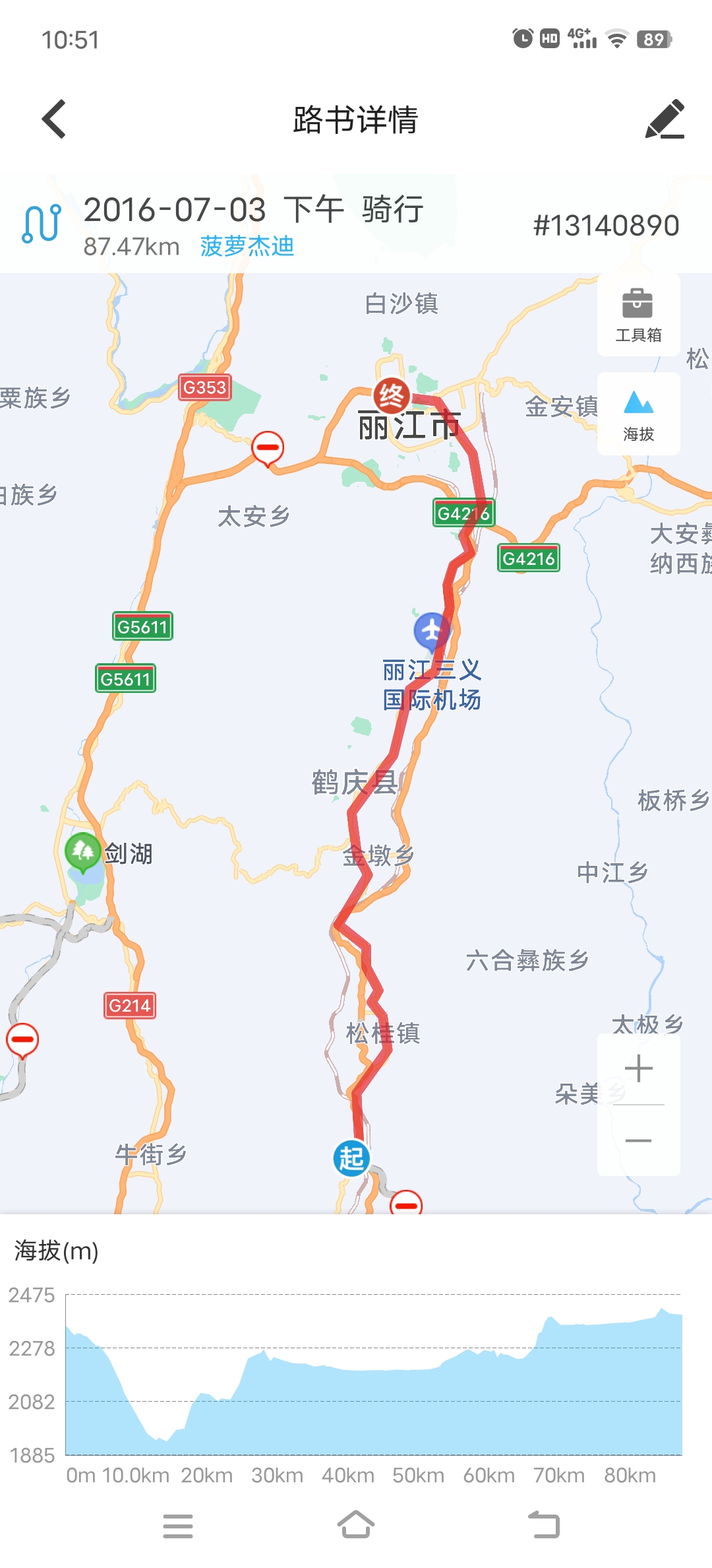 骑行318路书