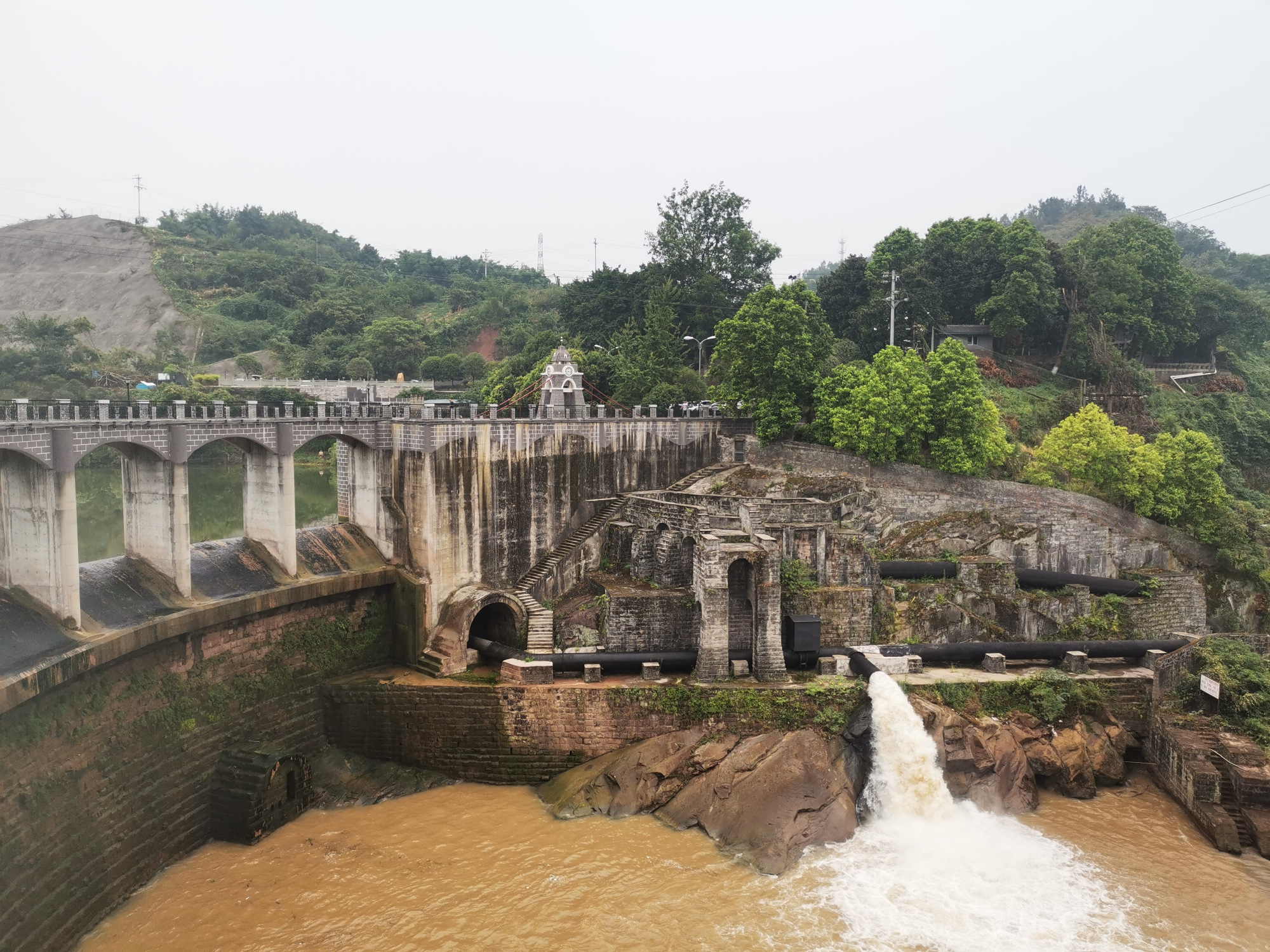 渝北城郊大水库,钓鱼休闲绝对巴适,遗憾无人知晓游客不多