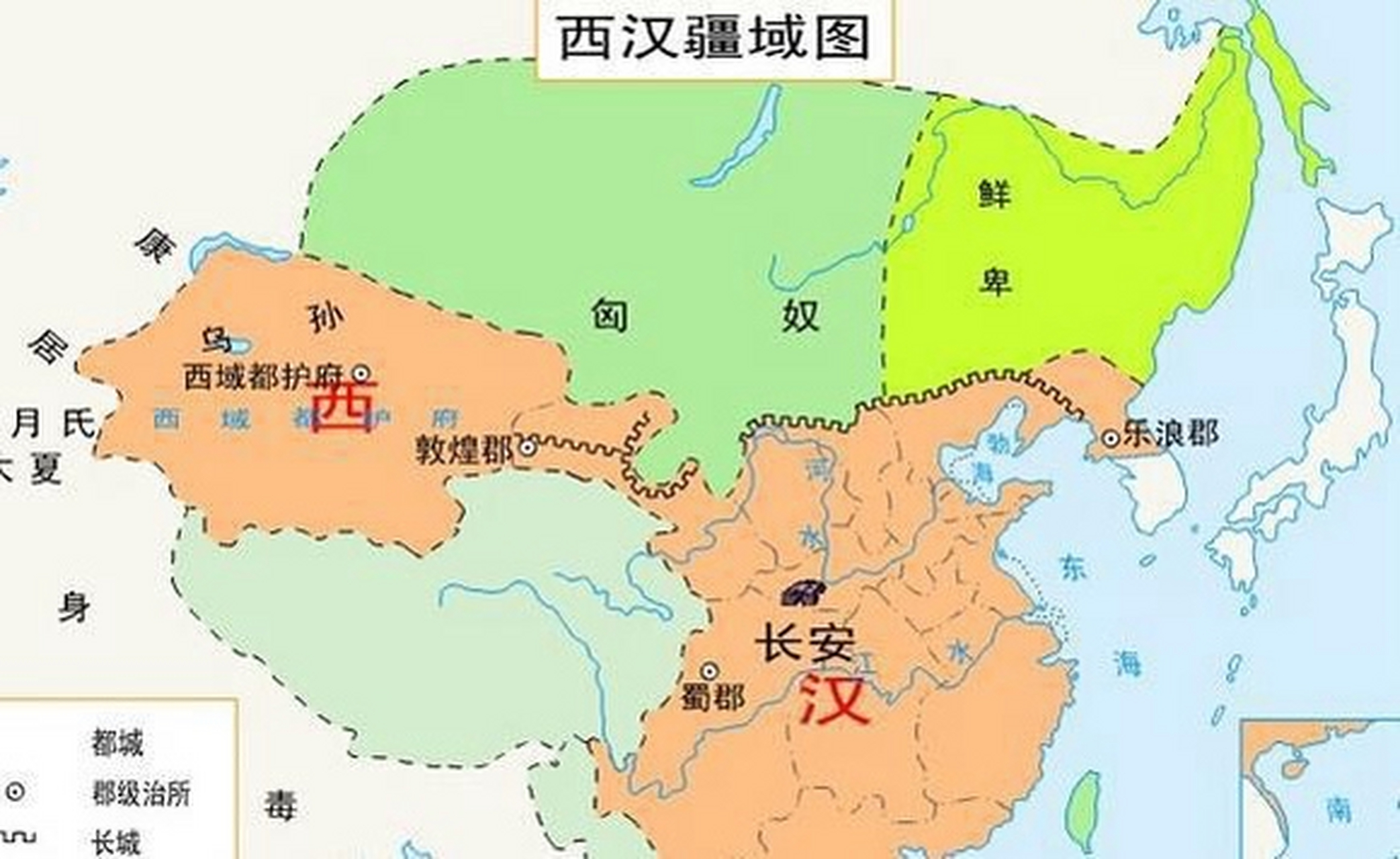 中原王朝第一次把西域稳固的纳入到自己的统治之下!