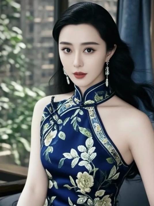 范冰冰旗袍风华,尽显东方佳人绝代风姿!