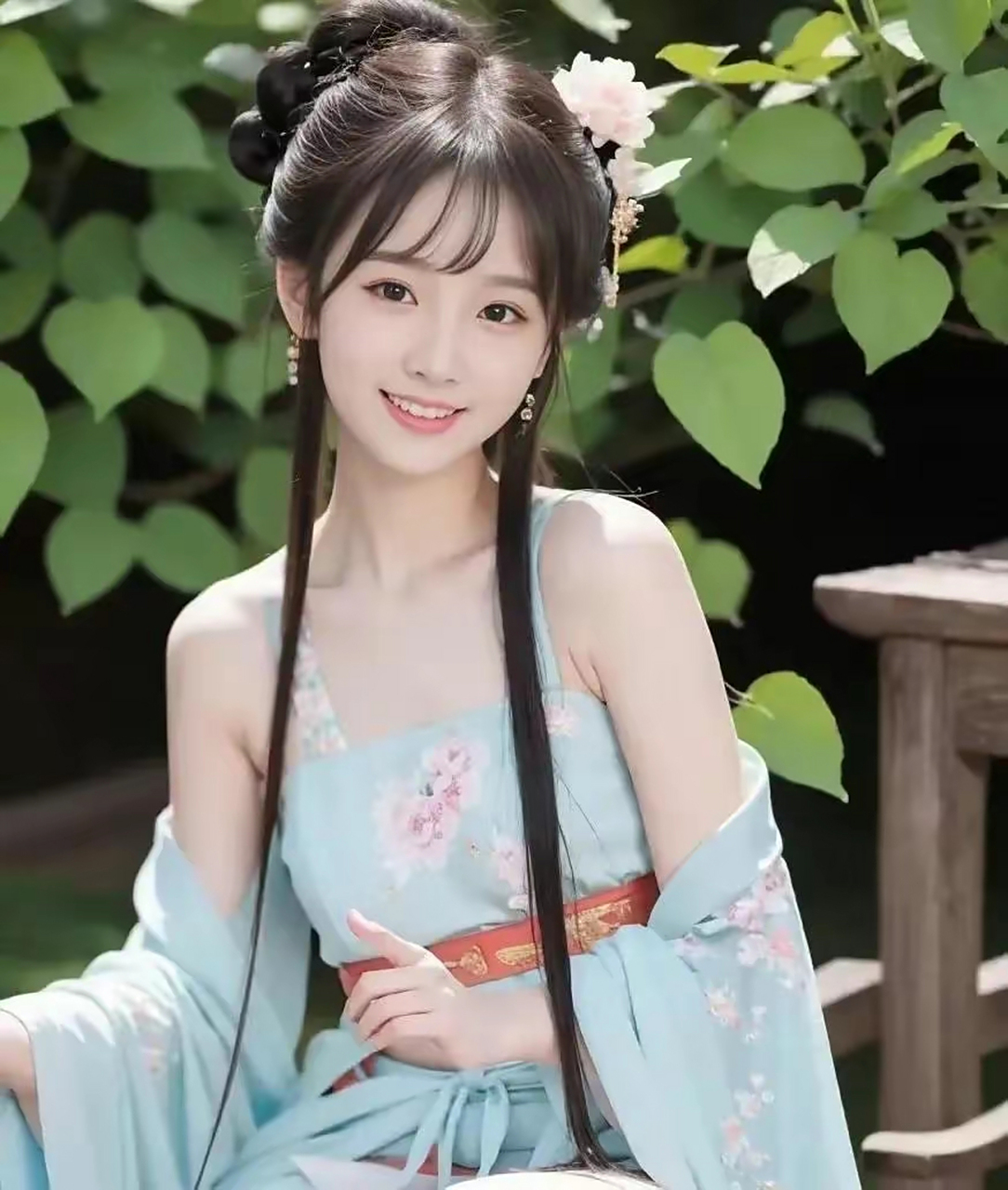 这是真正的倾国倾城的绝世美女!