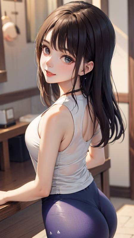 ai绘画有质感的动漫美少女