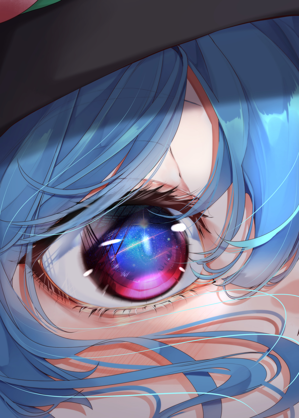 异色瞳少女——画师つね作品欣赏