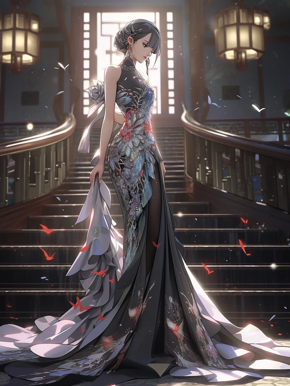 旗袍美人:超凡脱俗,风华绝代