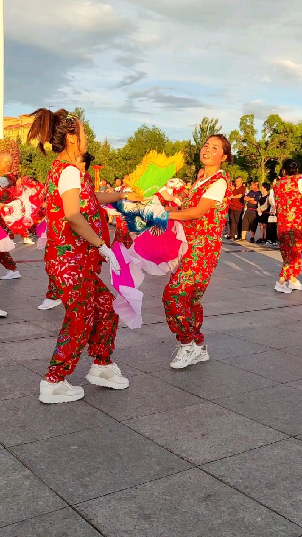 绥化市望奎县植物园秧歌