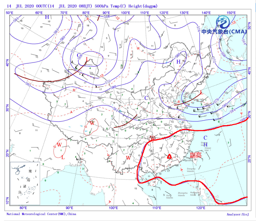 南雄天气预报!广东省韶关市南雄市7月15至21日未来一周气象预报