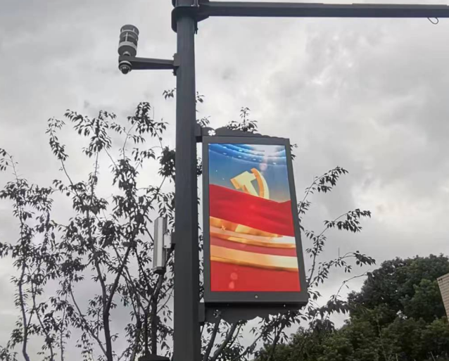 深圳led灯杆屏生产工厂