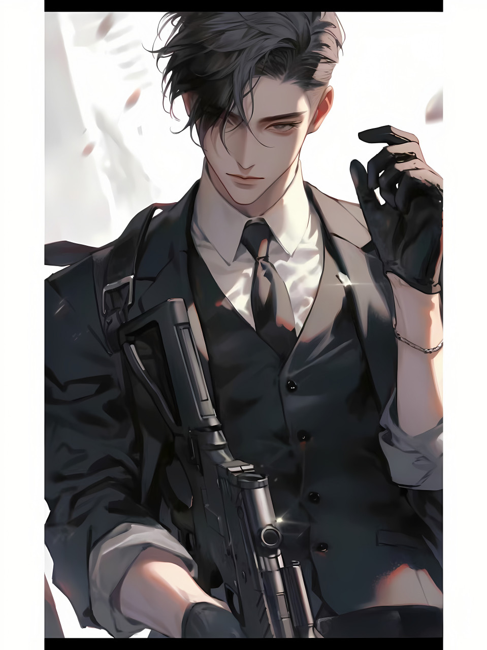 你的安全由我守护,专属保镖已上线 #二次元# #ai绘画# #ai共创计划