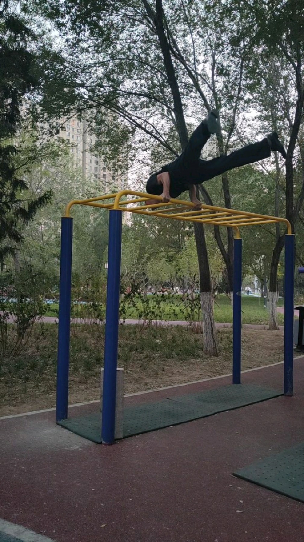 户外健身 云梯走起