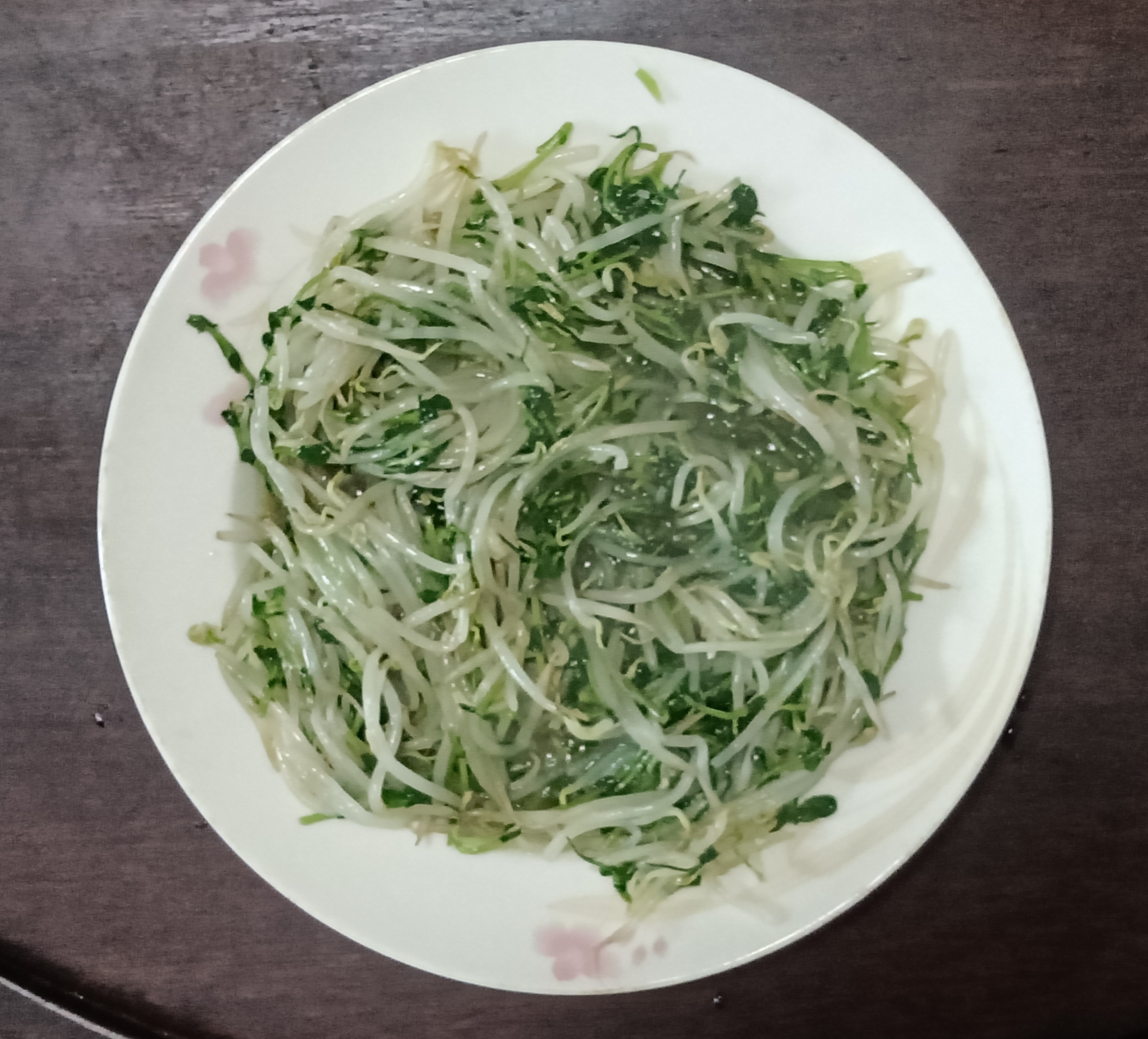 龙须菜烧如意菜,清香滑嫩又脆爽鲜美