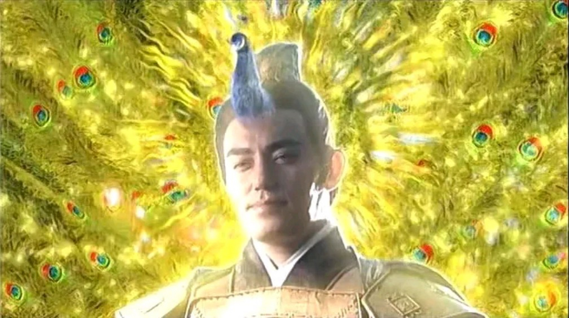 凤凰生下了两个孩子,分别是孔雀和大鹏鸟.