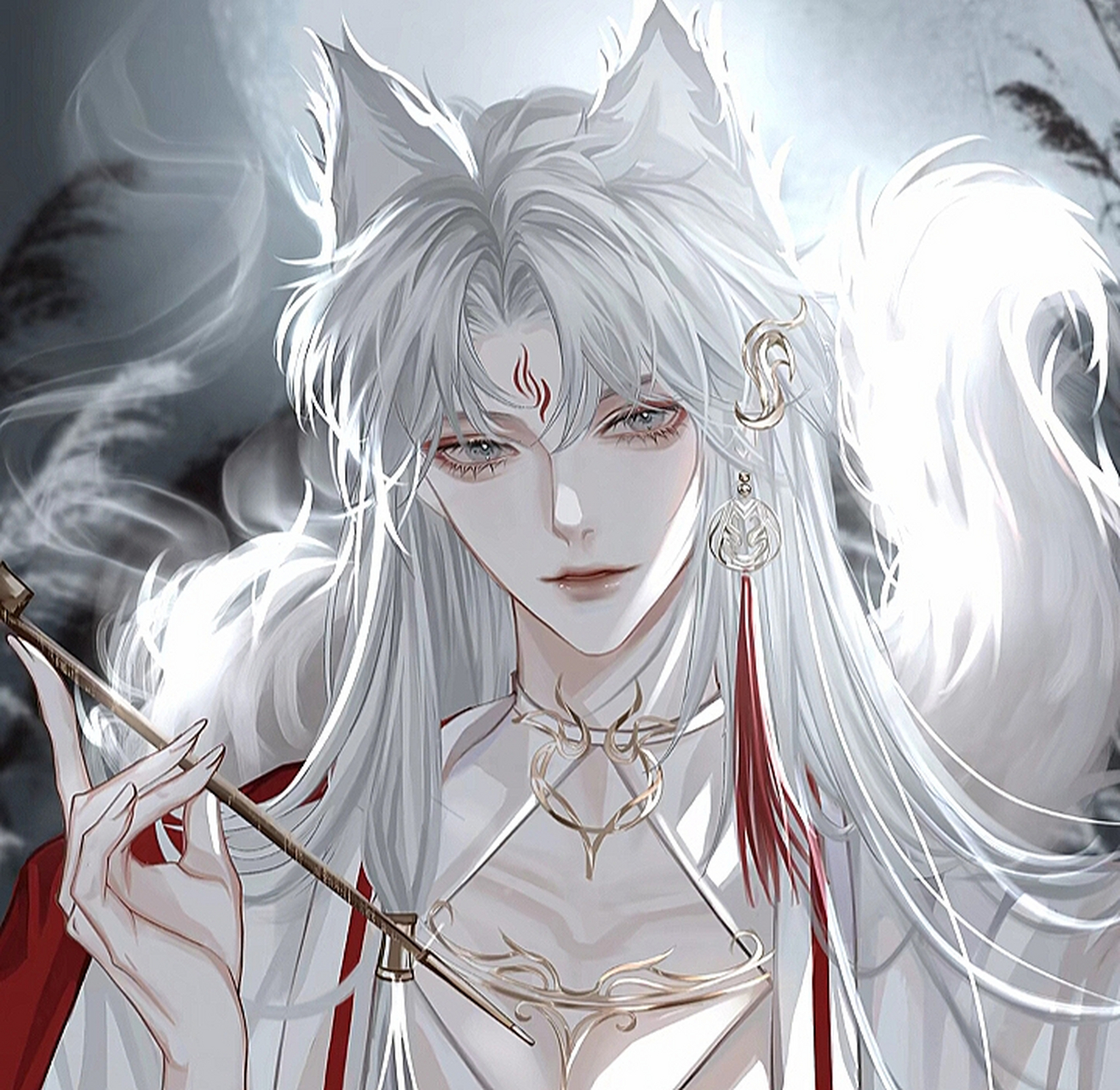 古风男生头像  好久没发这个了,来一波 ~[鲜花]#头像# #魅世海棠