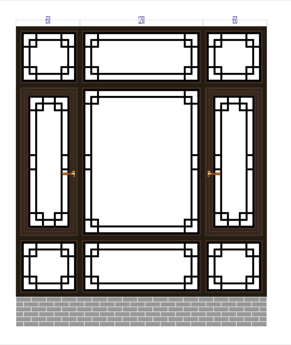 中式门窗到底有强调细节!