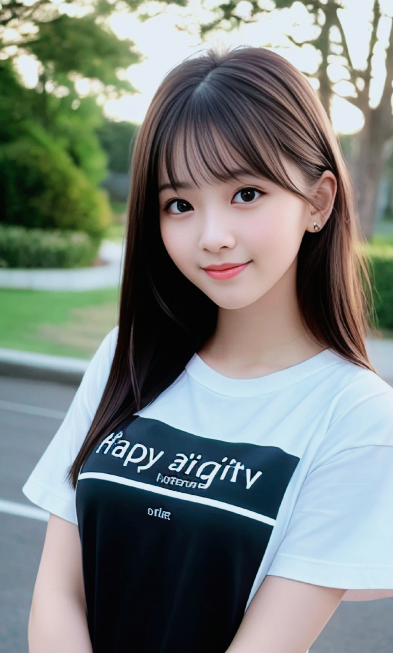 好看模样抿嘴笑 机灵甜美月牙照 亦真亦幻难取舍 ?