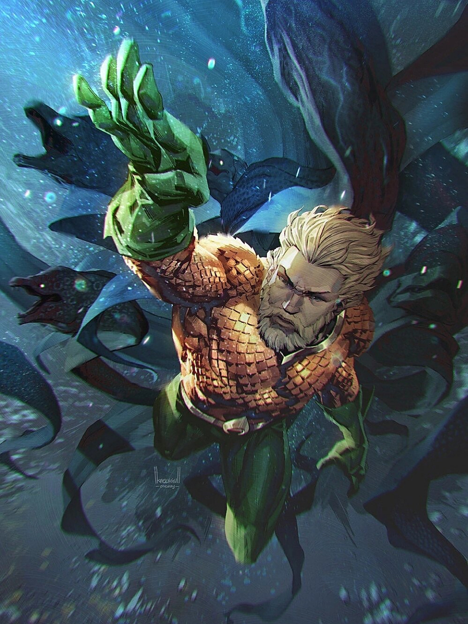 漫画英雄特辑②|||出自:马来西亚插画师kael ngu #动漫# #漫威# #插画