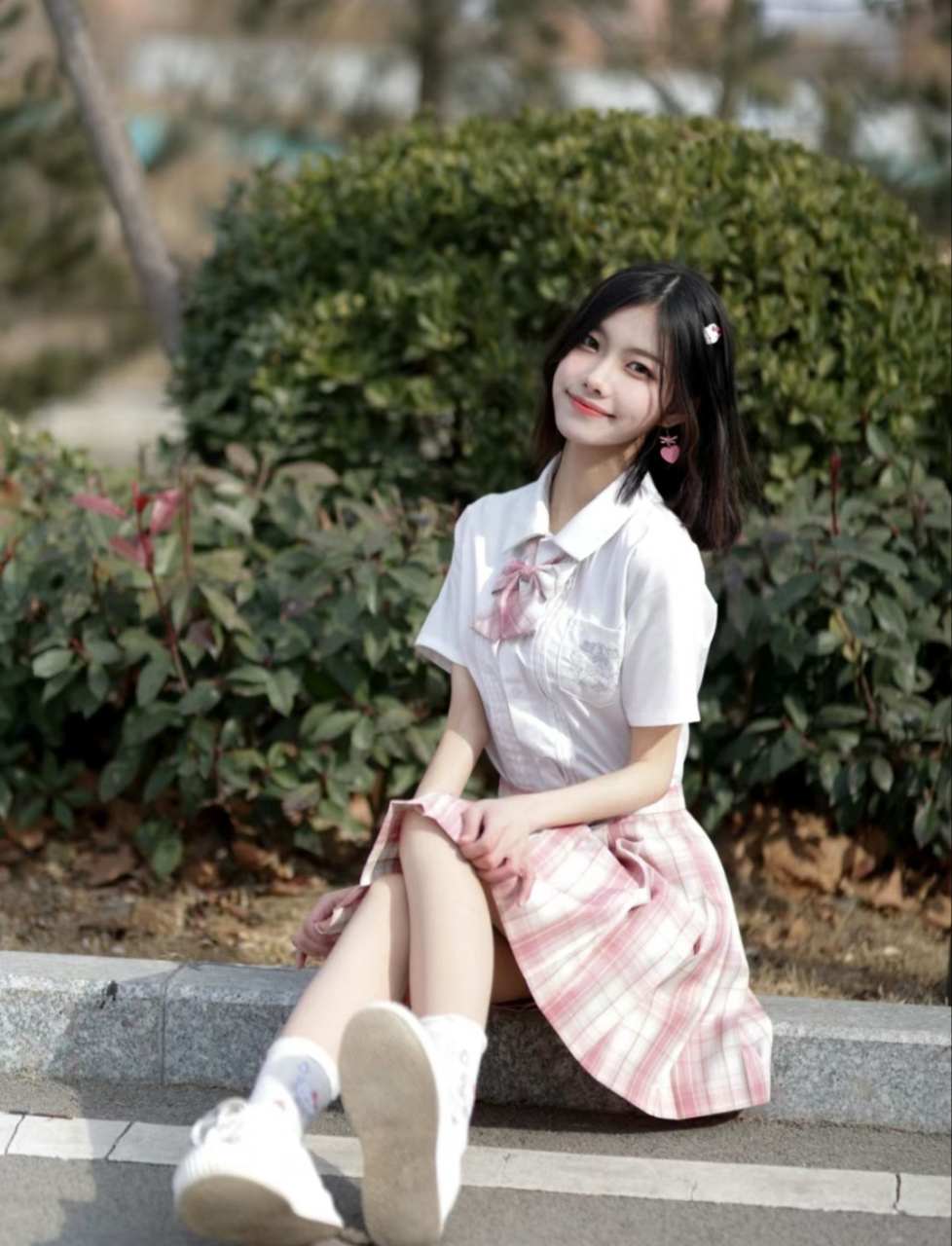 清纯女高,jk制服小姐姐