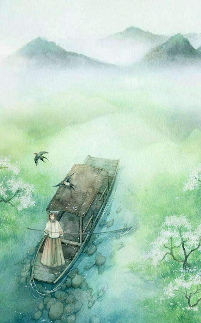 古风系燕子壁纸 属于春天的气息