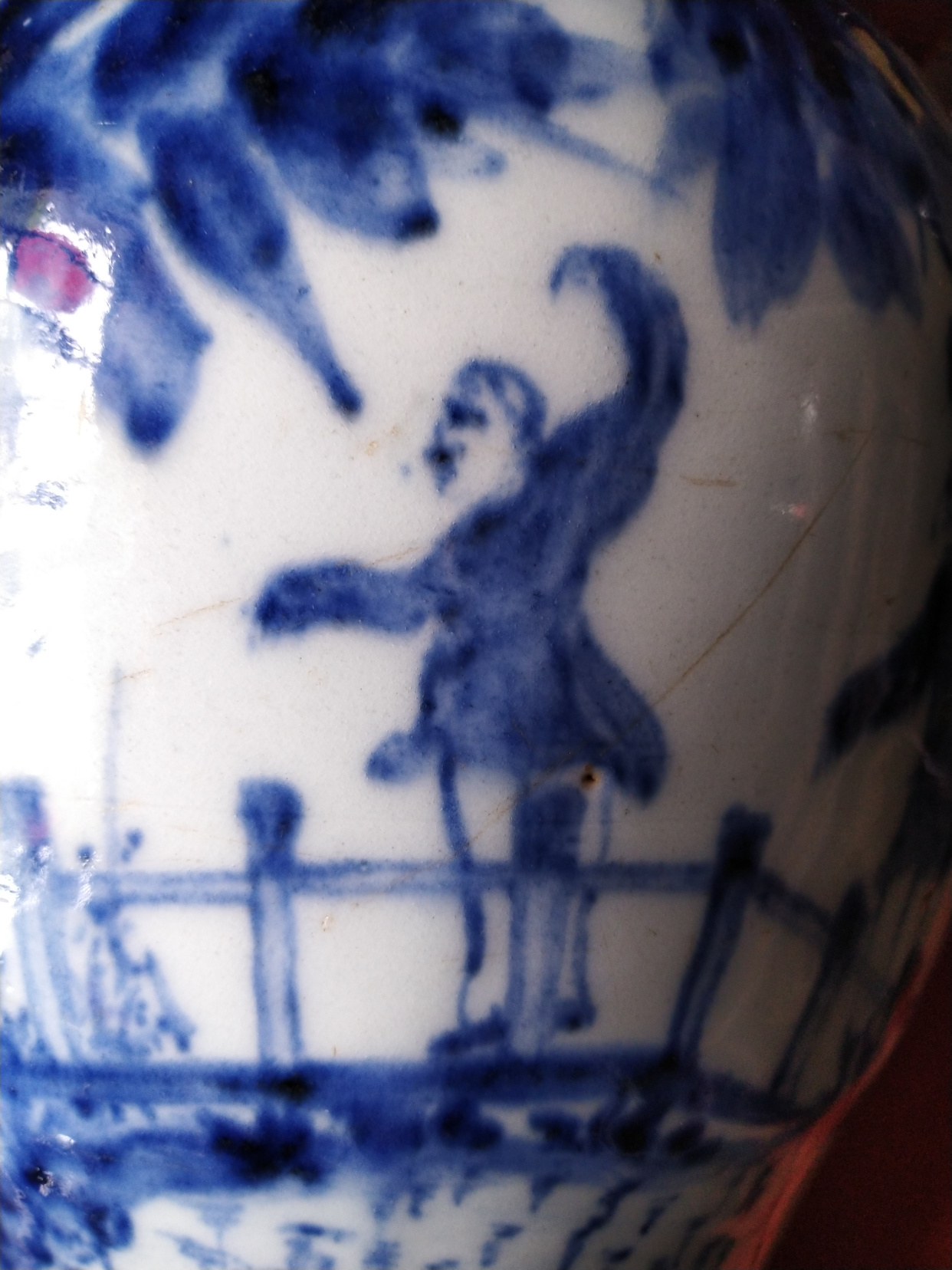 中国惊现全世界最伟大爱情故事《霍斯陆和席琳》青花梅瓶