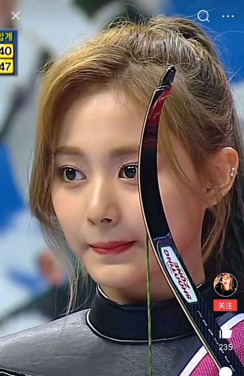 射箭女神周子瑜