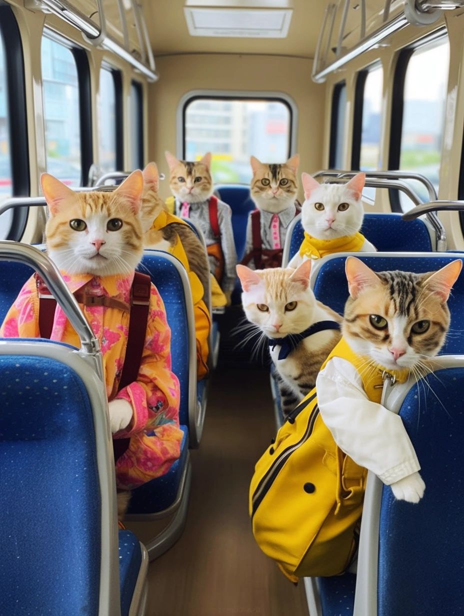 滴滴,猫咪巴士发车啦