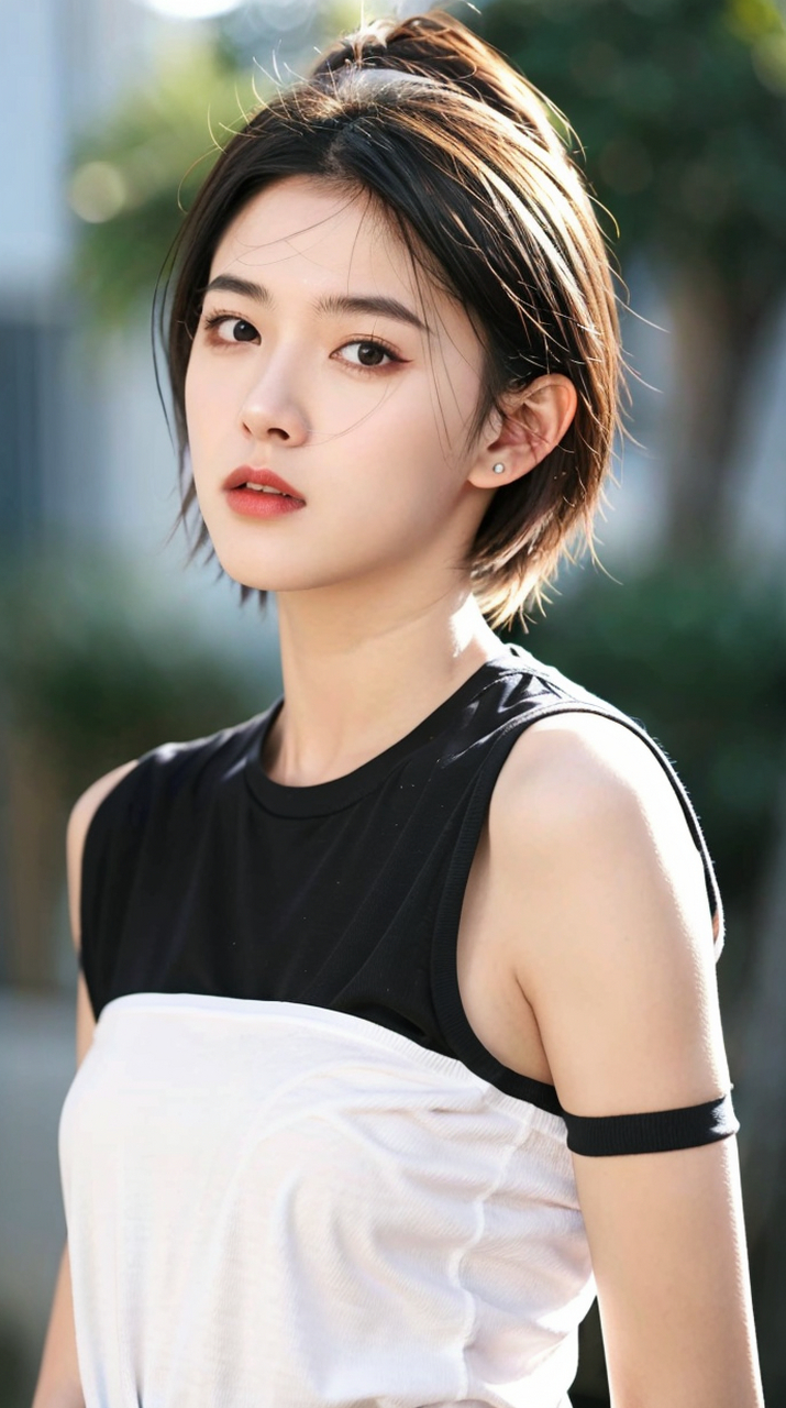 帅气时尚美女写真摄影#美女# #养眼美女