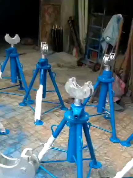 折叠线缆放线架导线放线架 电缆线盘支撑架