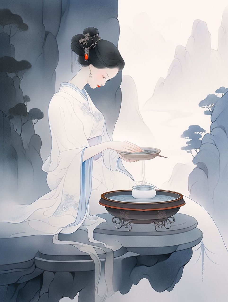 古风美图:人生最低的境界是平凡,其次是超凡脱俗,有些事情,如果可以