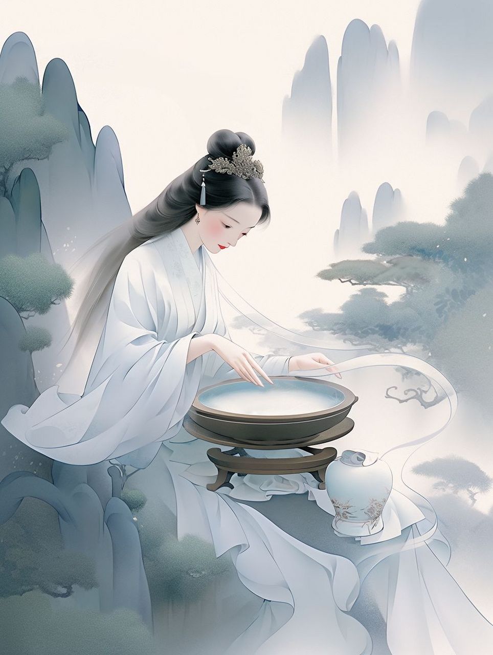 古风美图:人生最低的境界是平凡,其次是超凡脱俗,有些事情,如果可以