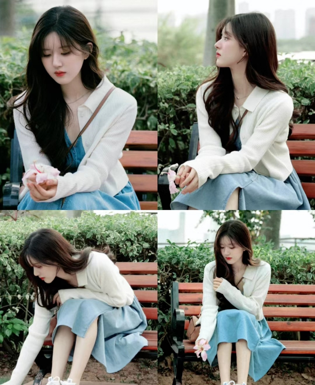 [明星同款]:赵露思穿搭  尝试一个新look|赵露思《偷偷藏不住》剧里的