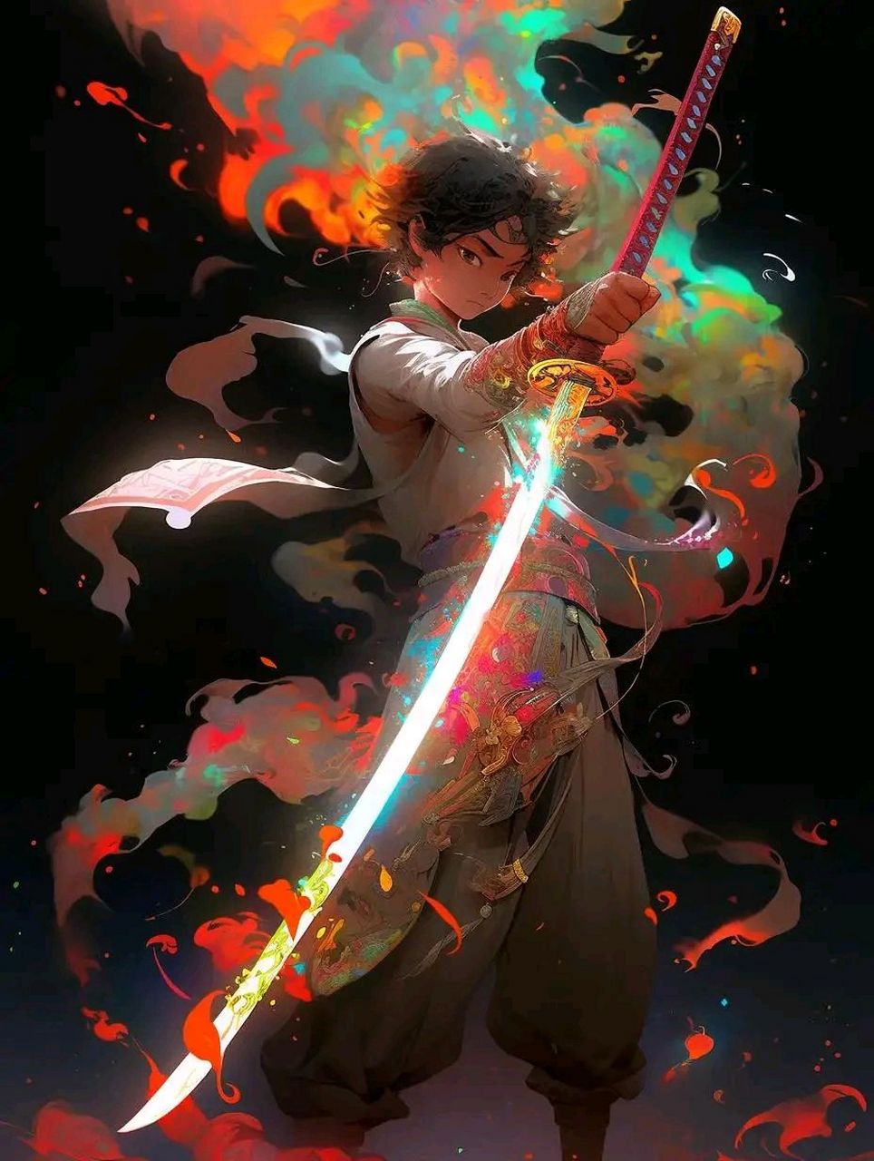 壁纸# #动漫壁纸# 中国风壁纸剑少年