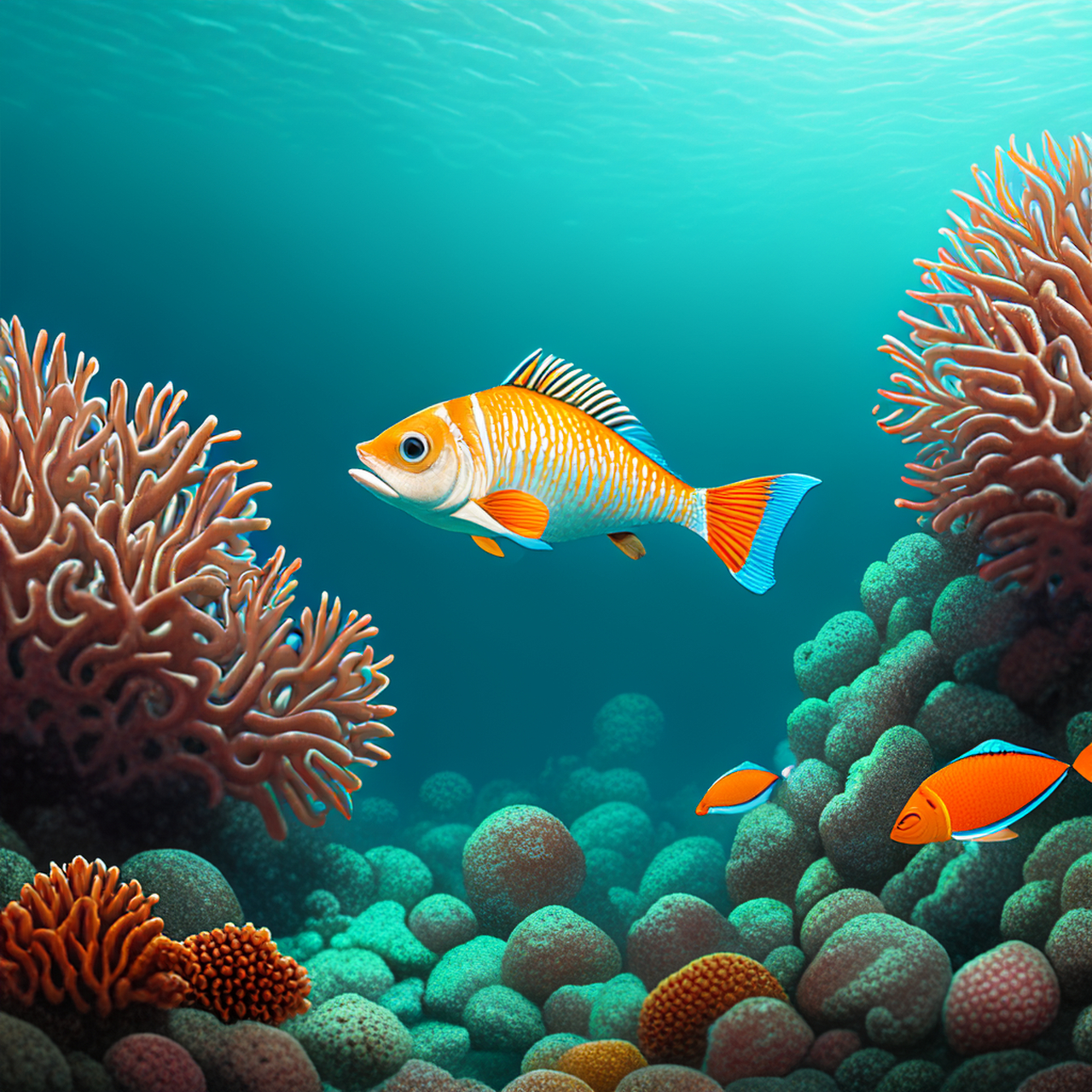 大海永远是小鱼儿最温暖的怀抱.#ai提效训练营