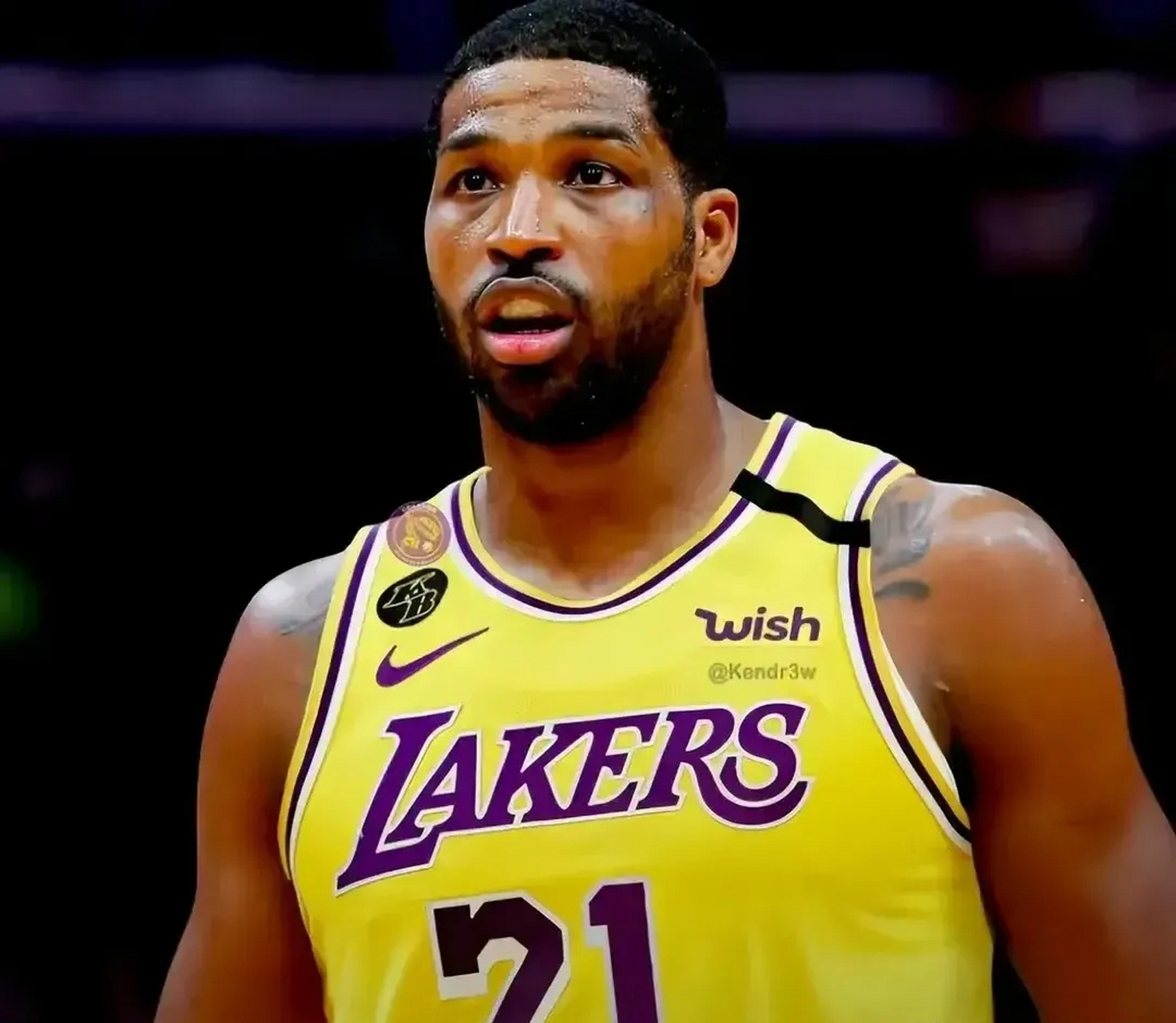 67据woj在节目中透露:哈里森和湖人签下的一份两年底薪合同,下赛季