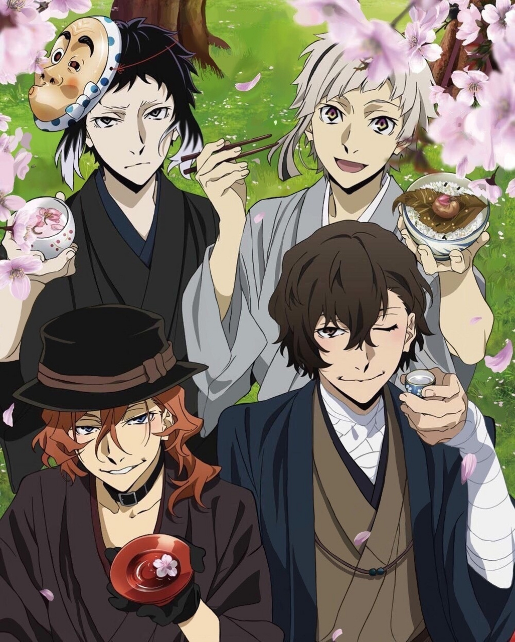 文豪野犬# 芥川龙之介真的很有垂耳兔的感觉