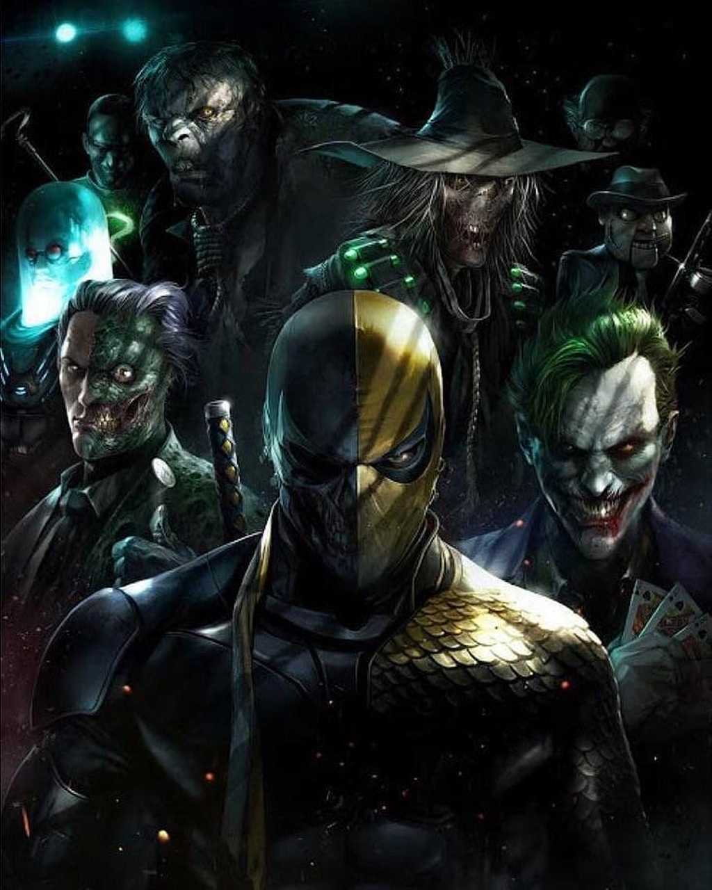 哥谭反派,你喜欢哪个? via:gothamknightreturns #dc宇宙