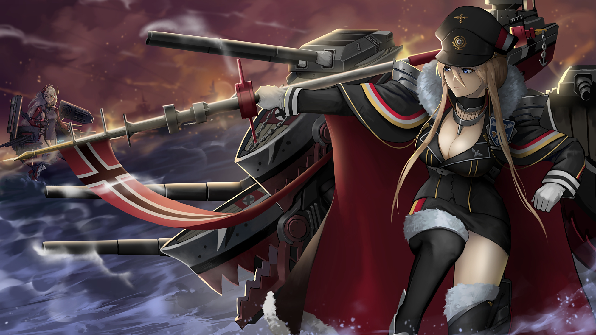 碧蓝航线,俾斯麦美图合集,高清动漫壁纸