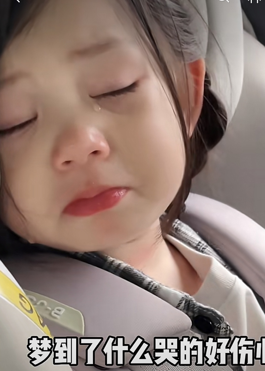 宝宝哭的这么伤心,是梦到了什么