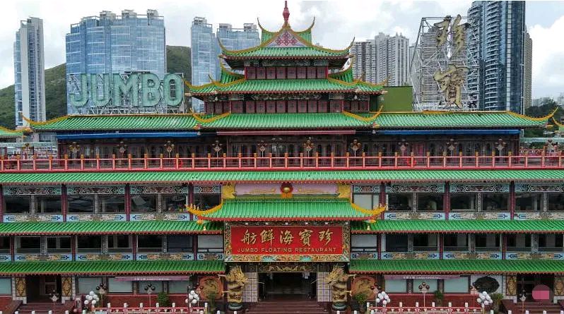 世界上最大海上食府-香港珍宝海鲜舫
